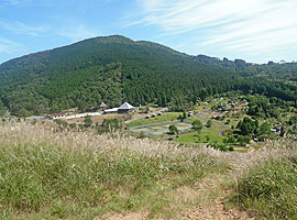 法華山山頂からの眺め