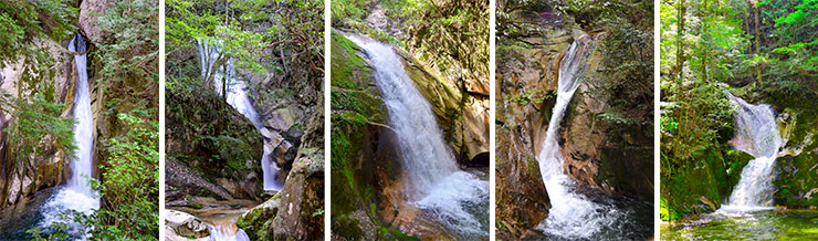 fall in the Jakuchikyo gorge